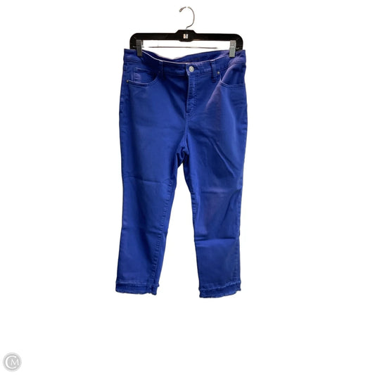 Jeans Straight By Chicos In Blue, Size: M