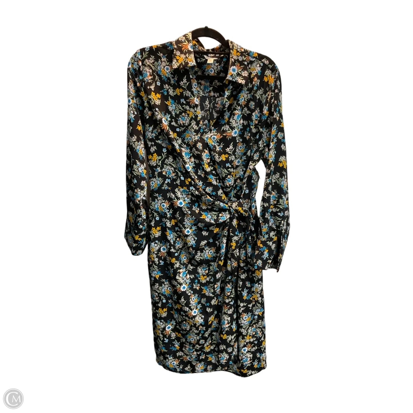 Dress Casual Midi By Cato In Floral Print, Size: Xl
