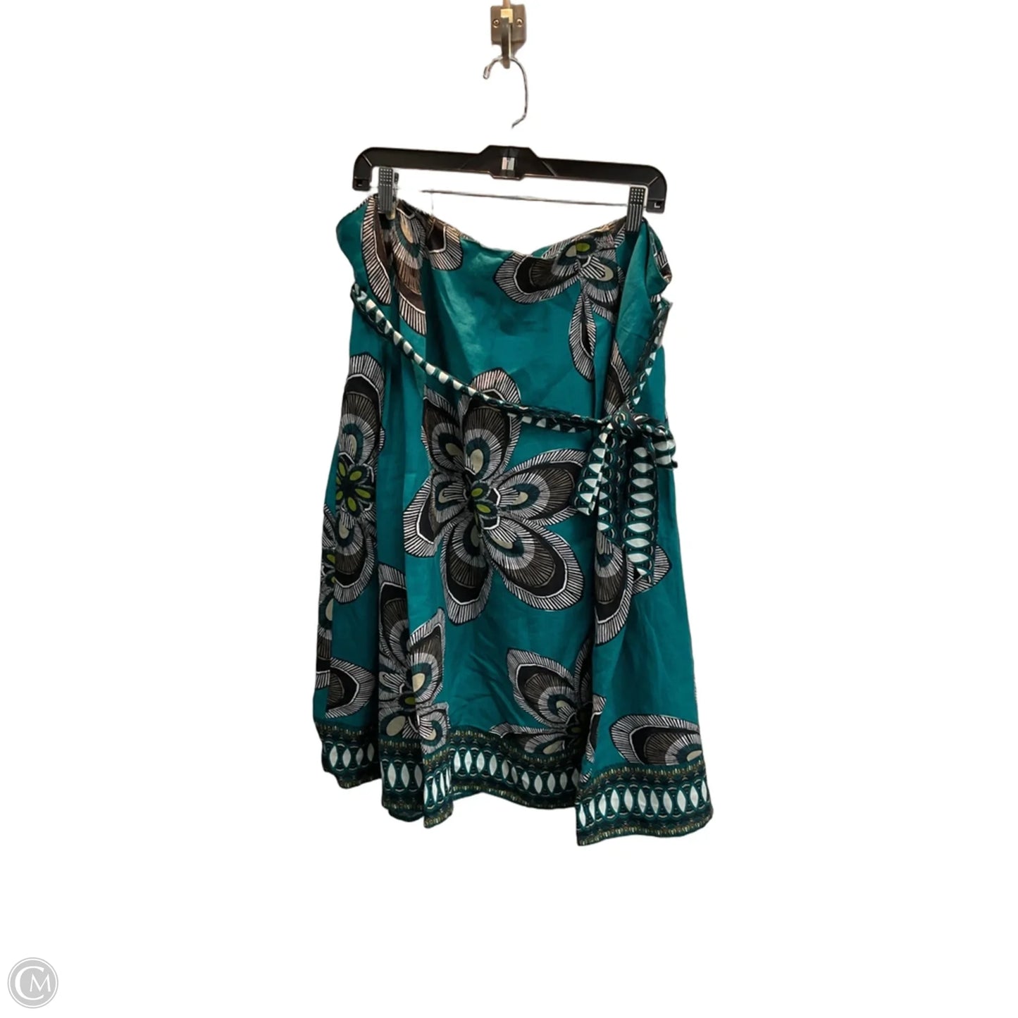 Skirt Midi By East 5th In Teal, Size: 20