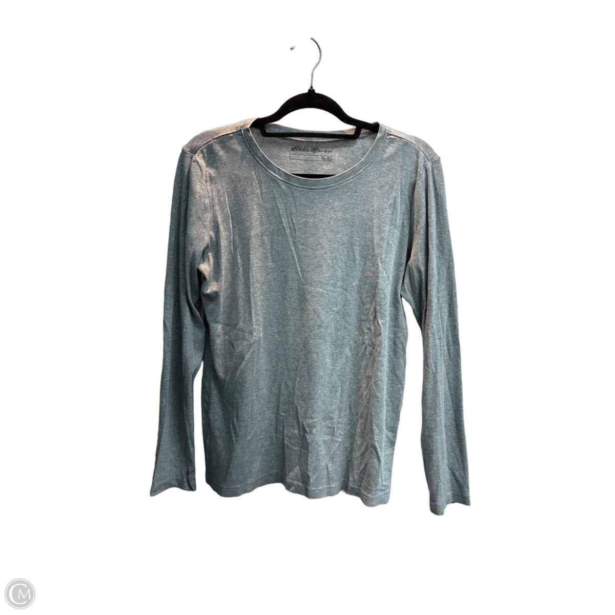 Top Long Sleeve Basic By Eddie Bauer In Grey, Size: Xl