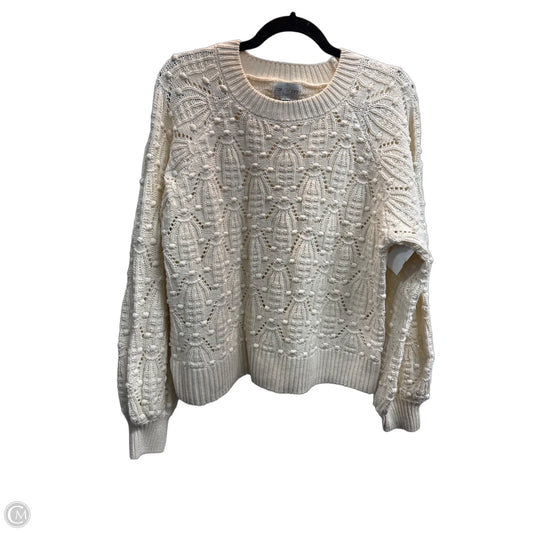 Top Long Sleeve Basic By Pure Jill In Pink, Size: M