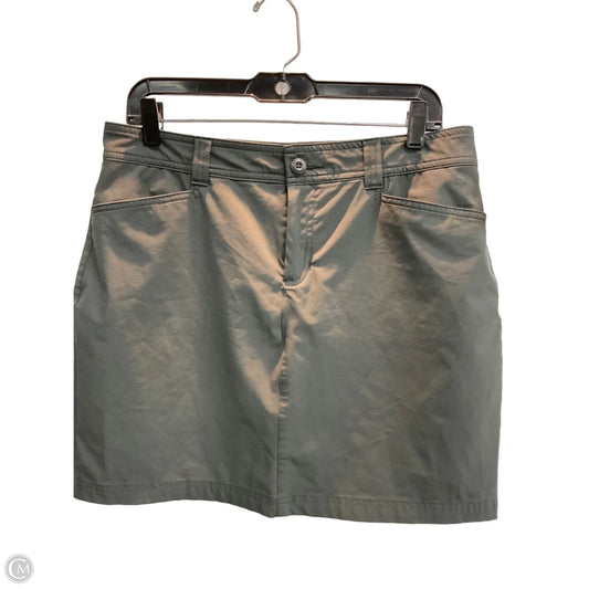 Skort By Eddie Bauer In Grey, Size: 8