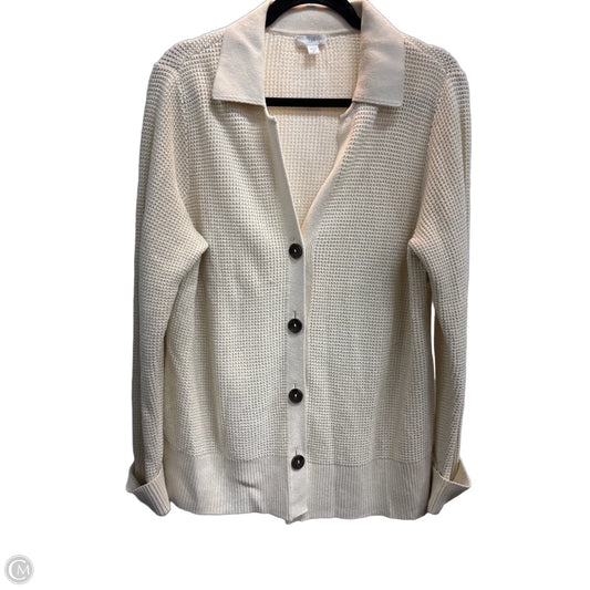 Cardigan By J. Jill In Cream, Size: M