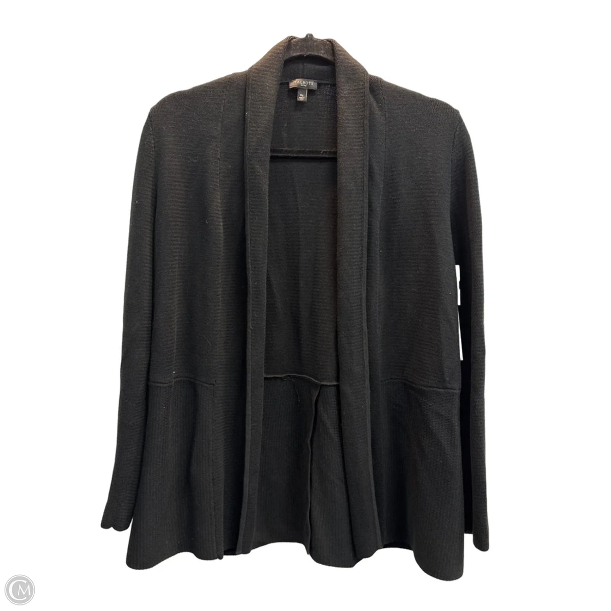 Cardigan By Talbots In Black, Size: Mp