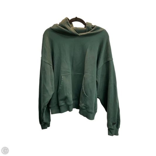 Athletic Sweatshirt Hoodie By Fabletics In Green, Size: Xl