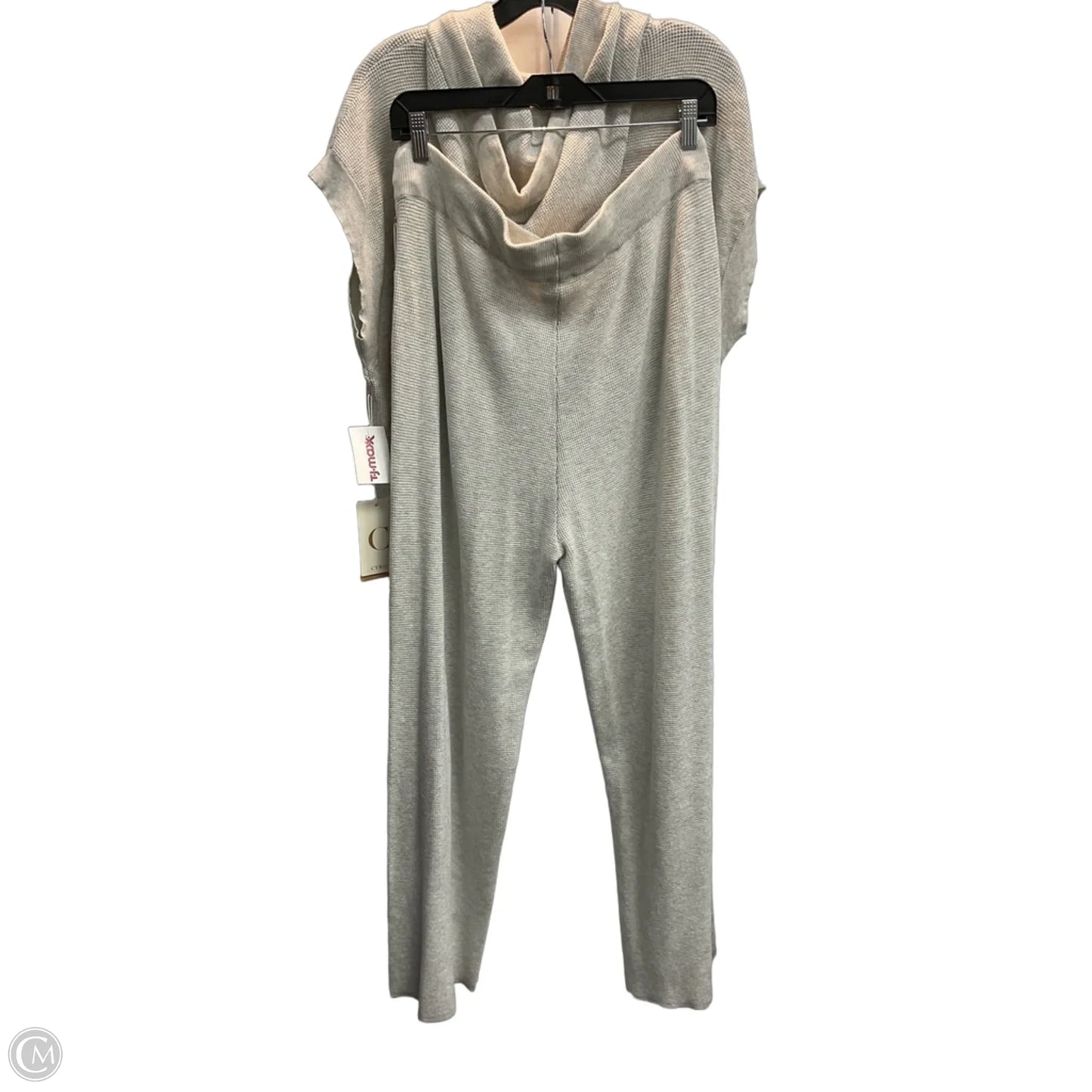 Lounge Set Pants By Cyrus In Grey, Size: L