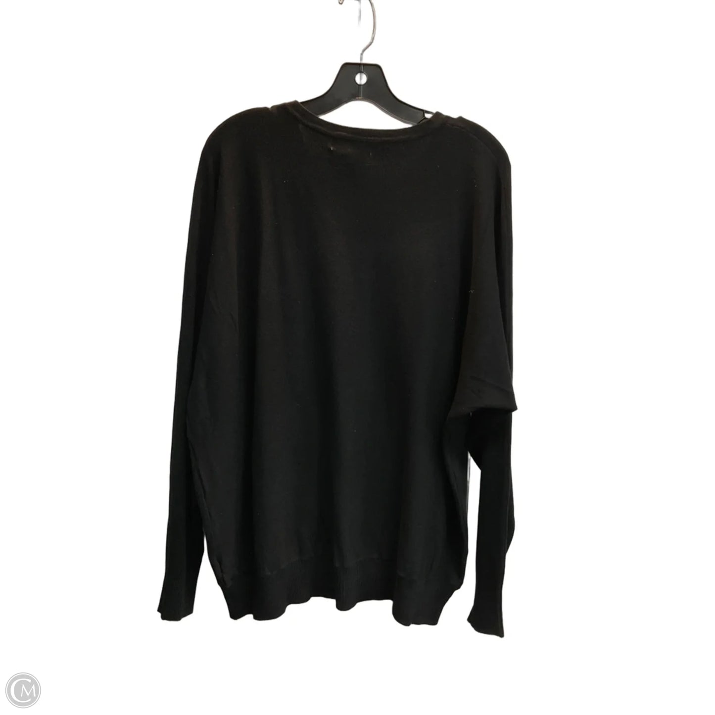 Sweater By Clothes Mentor In Black, Size: 2x