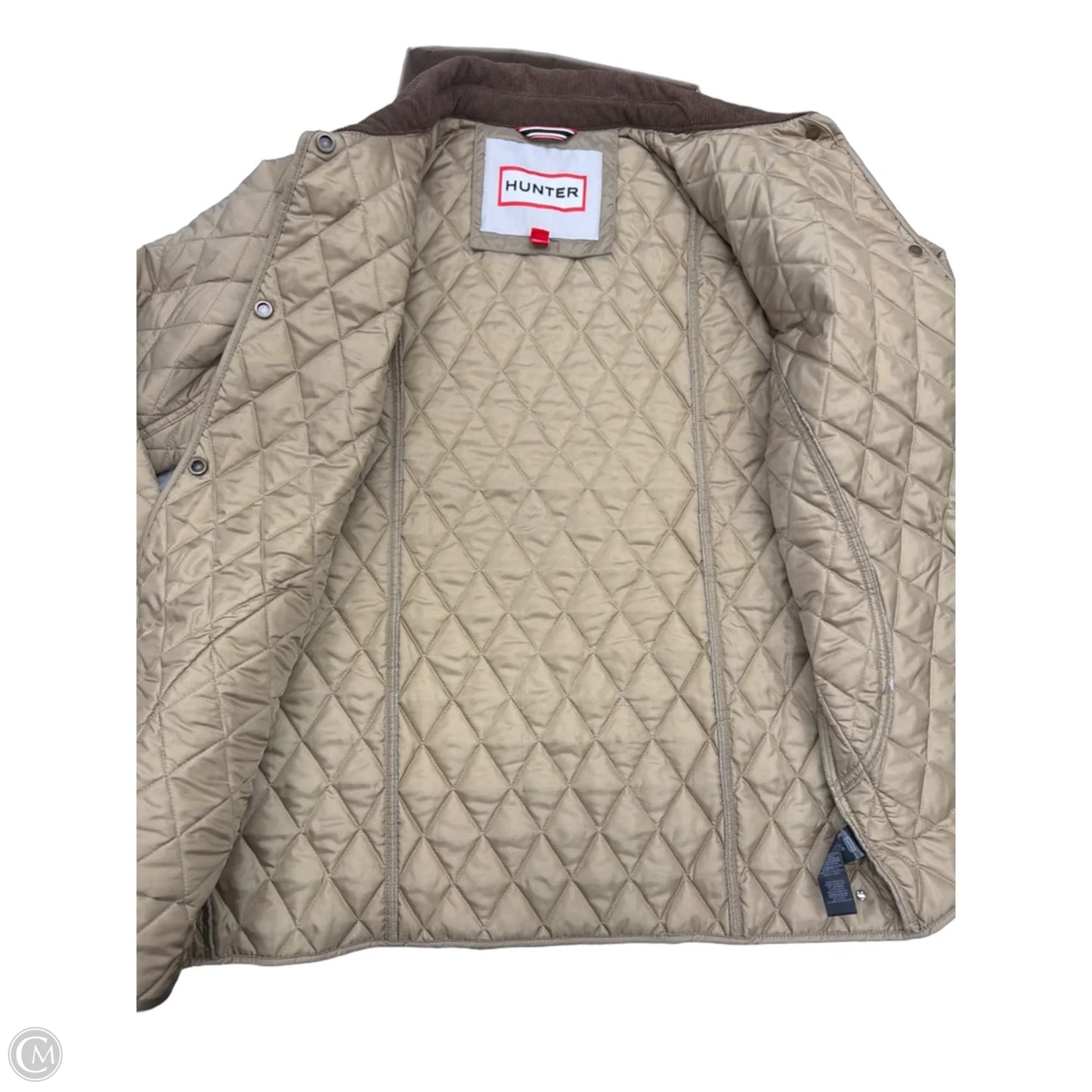 Jacket Designer By Hunter In Tan, Size: L