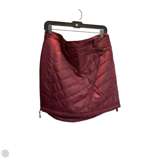 Skirt Mini & Short By Clothes Mentor In Red, Size: L
