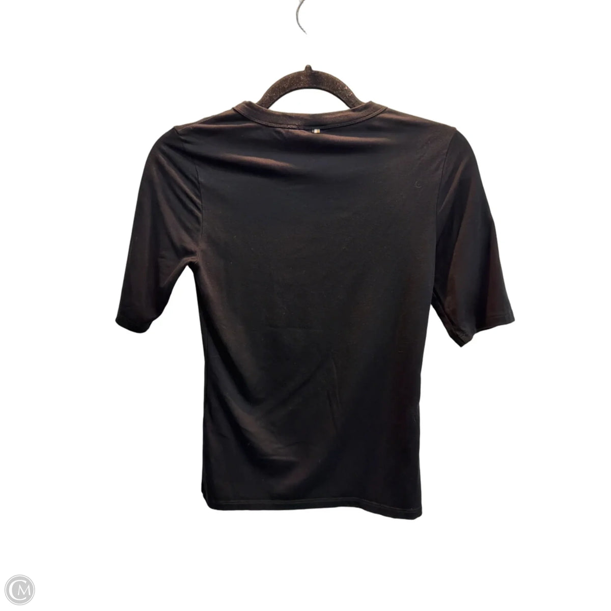 Top Short Sleeve Basic By Clothes Mentor In Black, Size: S
