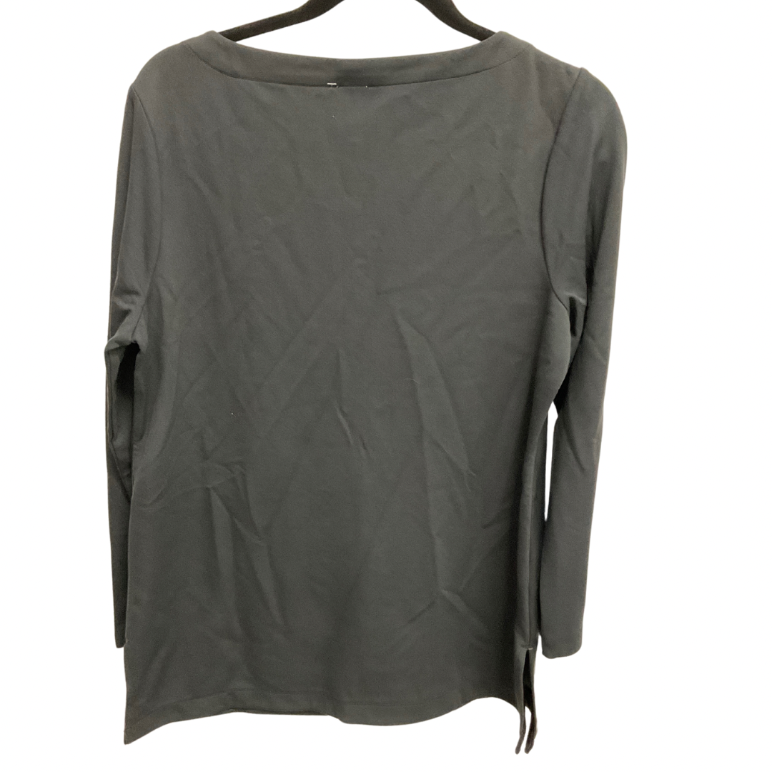 Top Long Sleeve By Chicos In Black, Size: M