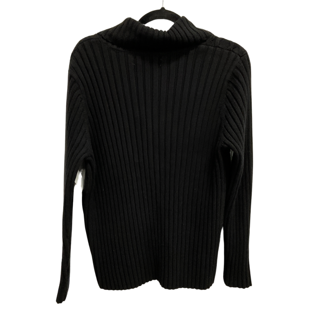 Sweater By Jones New York In Black, Size: Xl