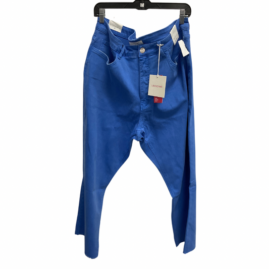 Jeans Straight By Vervet In Blue, Size: 22