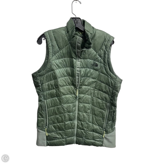 Vest Puffer & Quilted By The North Face In Green, Size: L