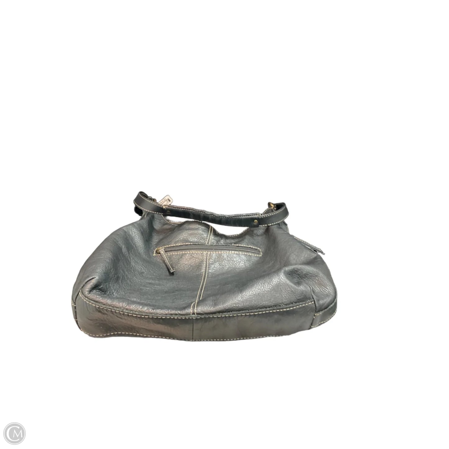 Handbag Leather By Clothes Mentor, Size: Medium