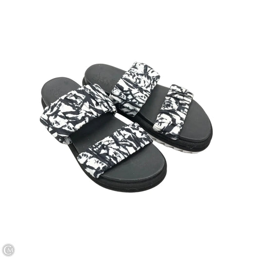 Sandals Flats By Sorel In Animal Print, Size: 6.5