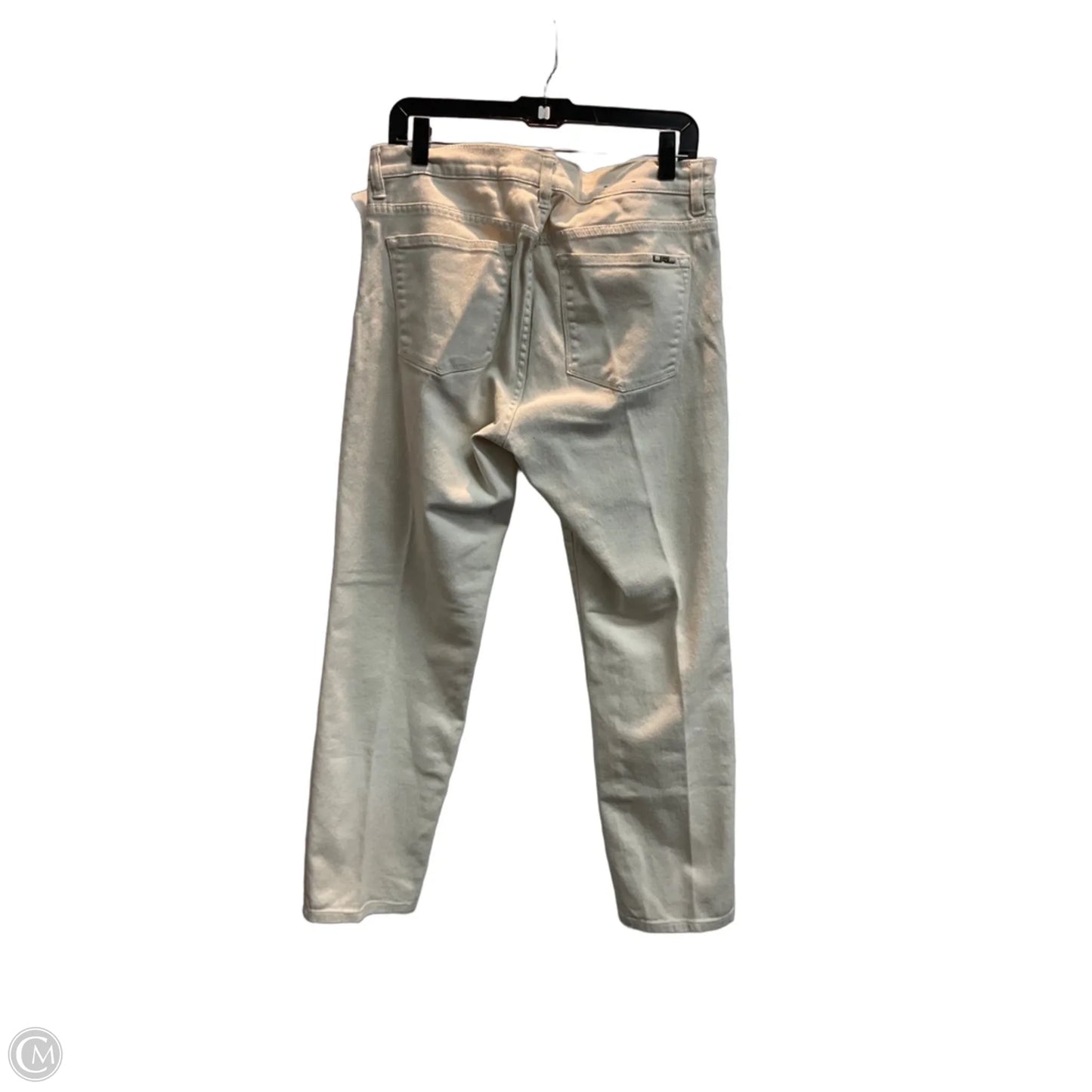 Jeans Straight By Lauren By Ralph Lauren In Cream, Size: 12