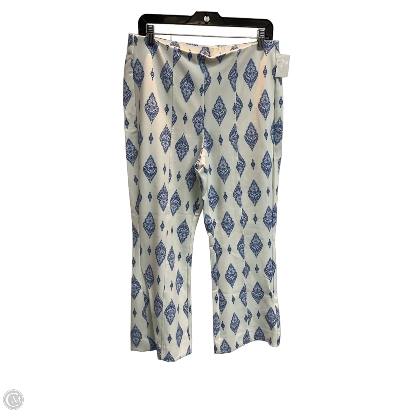 Pants Cropped By Chicos In Blue, Size: M