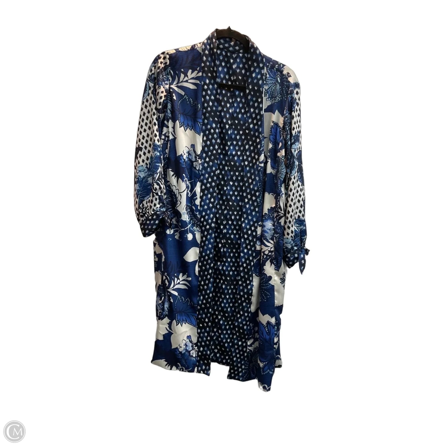 Tunic 3/4 Sleeve By Chicos In Navy, Size: S