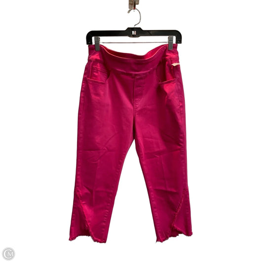 Pants Cropped By Chicos In Pink, Size: M