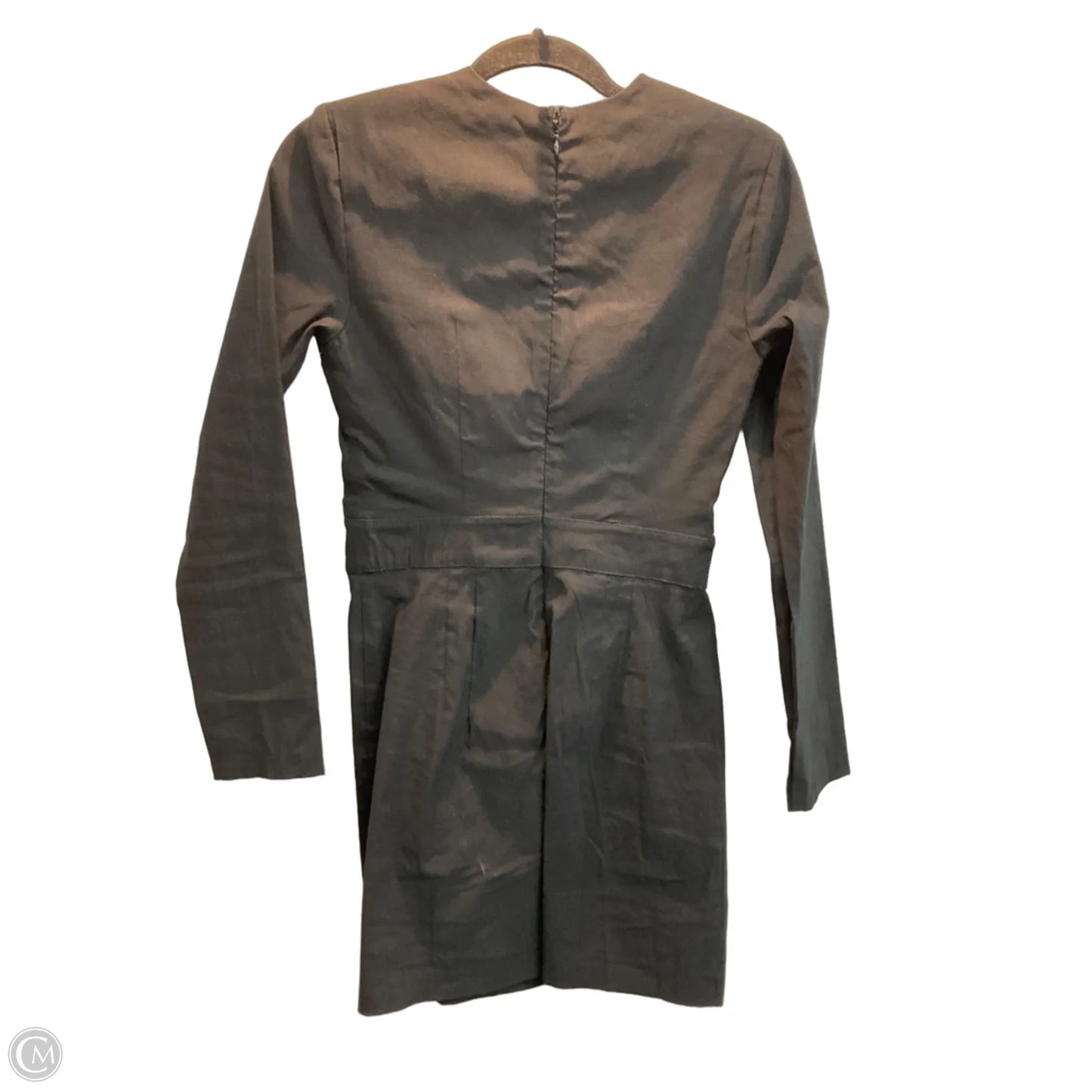 Dress Casual Midi By Anthropologie In Black, Size: 4