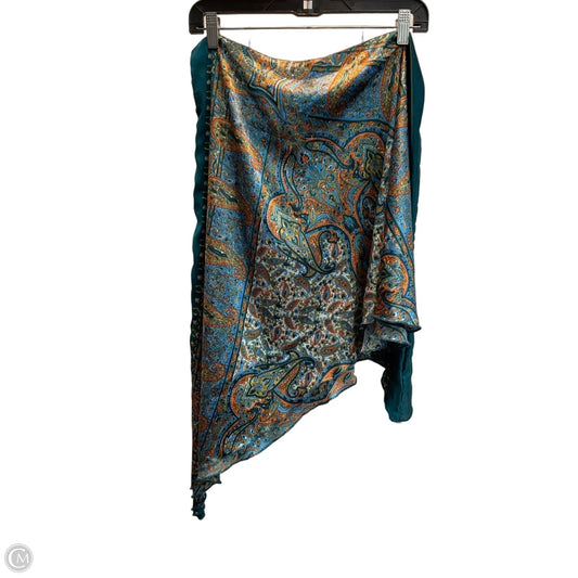 Swimwear Cover-up By Clothes Mentor In Multi-colored