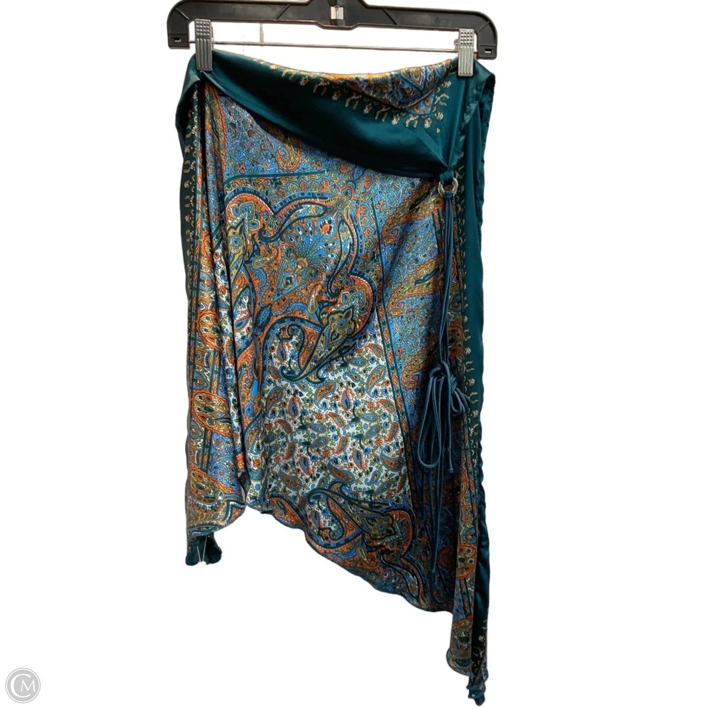 Swimwear Cover-up By Clothes Mentor In Multi-colored