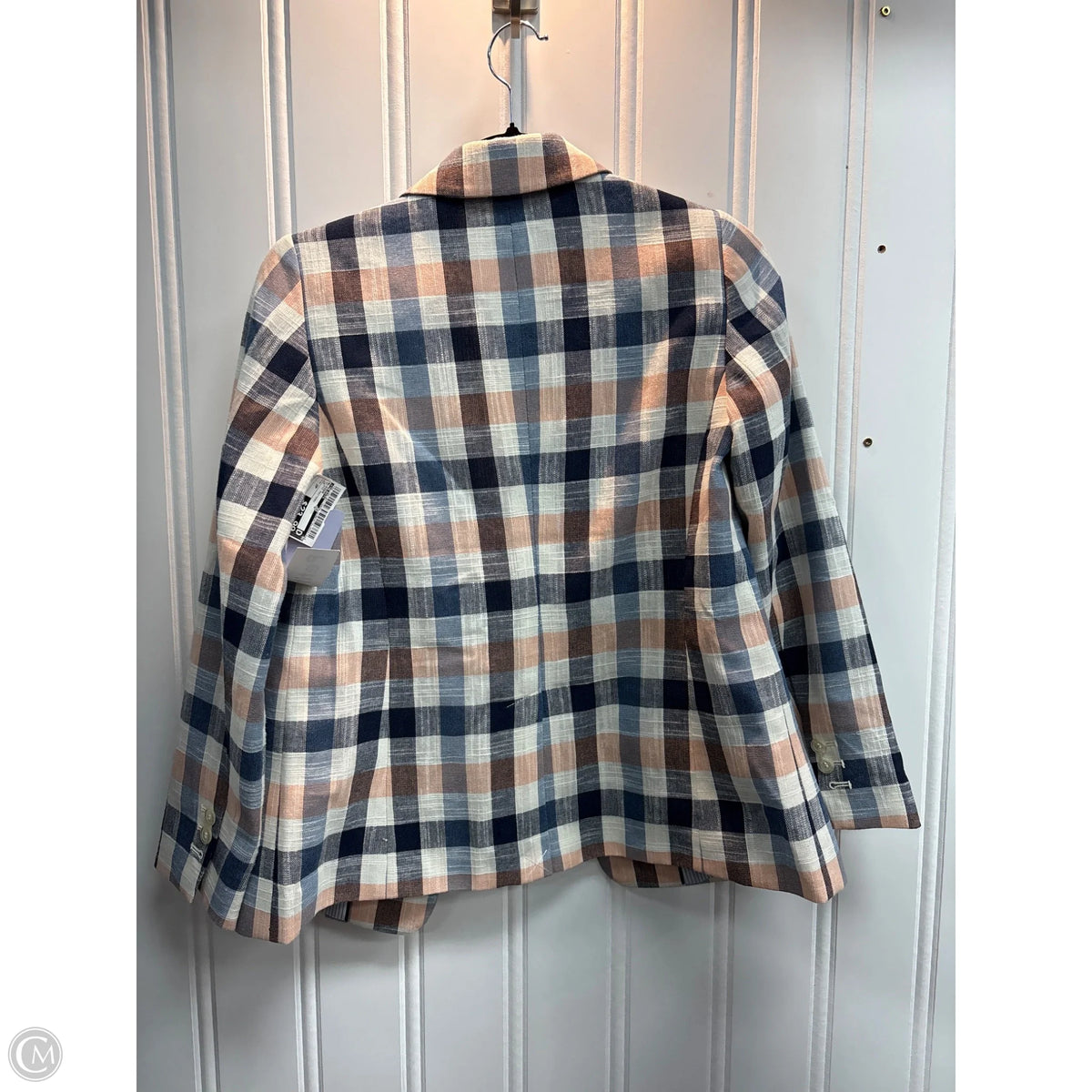 Blazer By Talbots In Plaid Pattern, Size: 2p