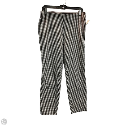 Pants Cropped By A New Day In Checkered Pattern, Size: 8