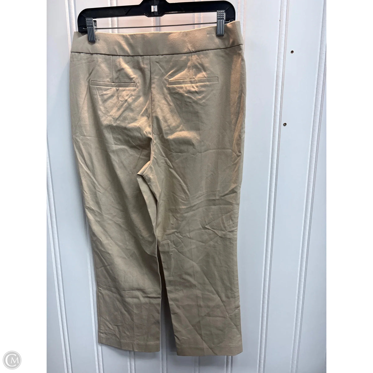 Pants Cropped By Chicos In Tan, Size: S