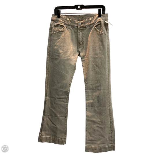 Jeans Boot Cut By Lacoste In Tan, Size: 14