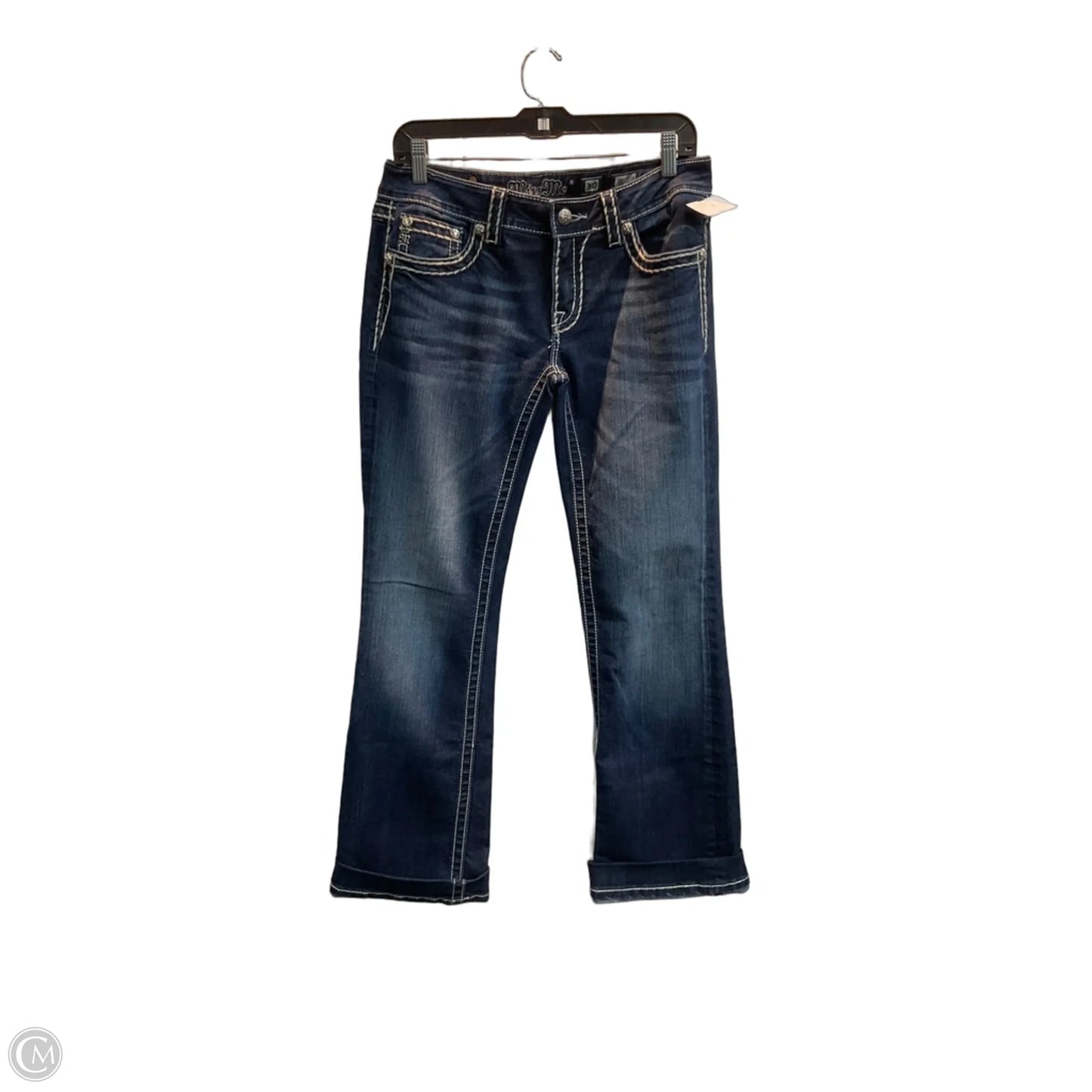 Jeans Boot Cut By Miss Me In Blue, Size: 10