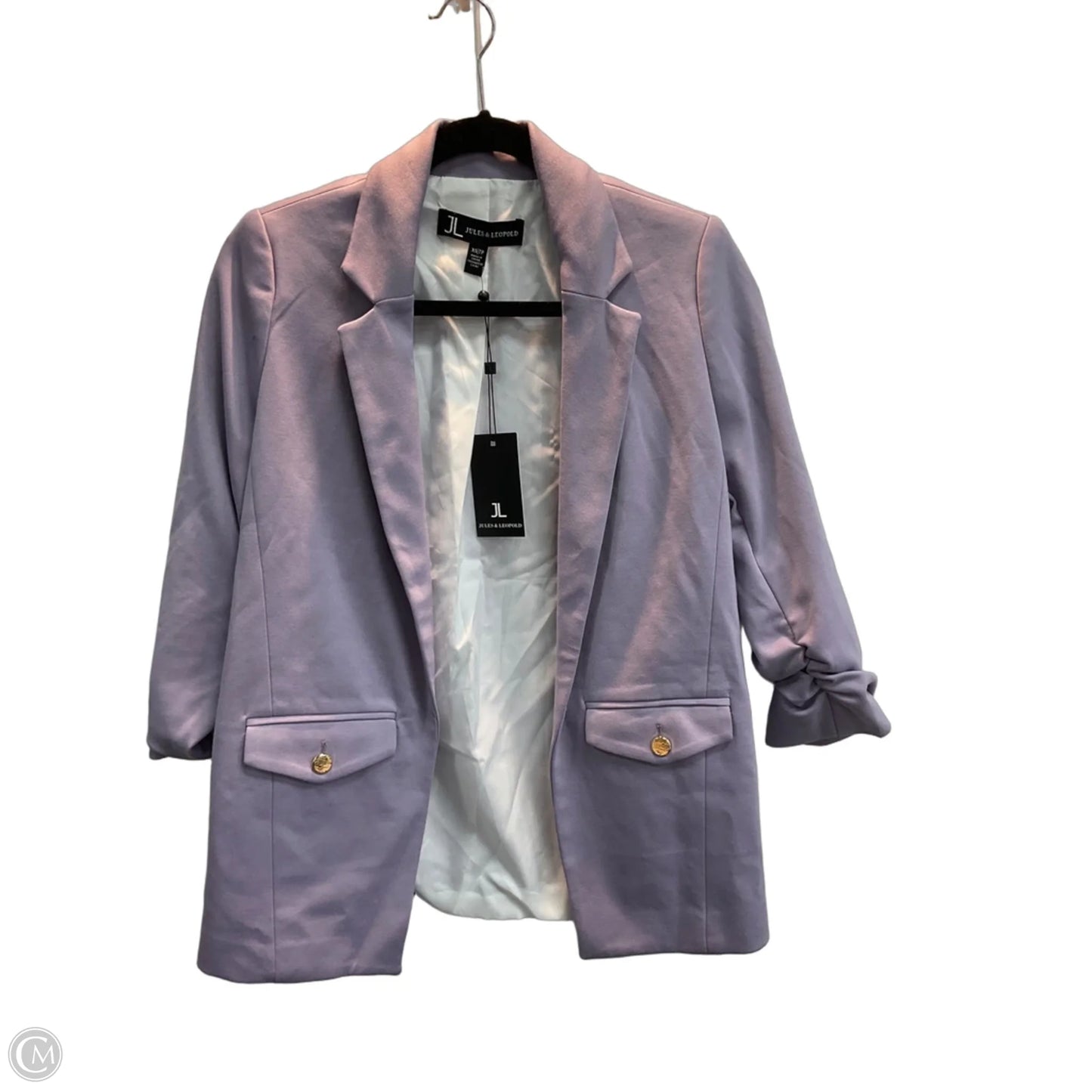 Blazer By Jules & Leopold In Purple, Size: Xs