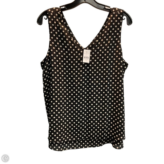 Tank Top By Ann Taylor In Polkadot Pattern, Size: M