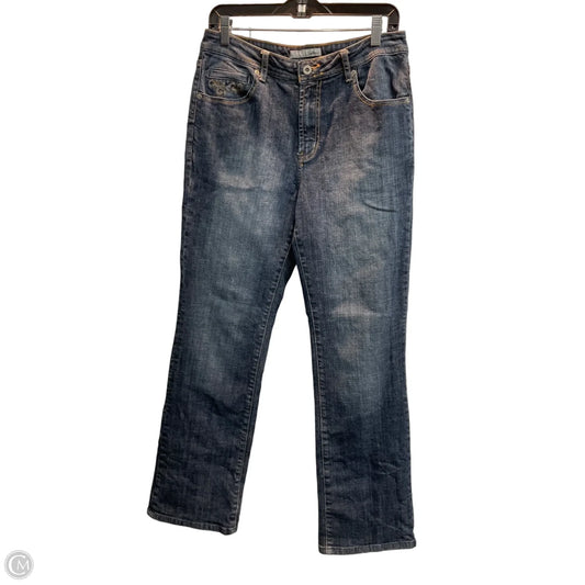 Jeans Boot Cut By Chicos In Blue, Size: S