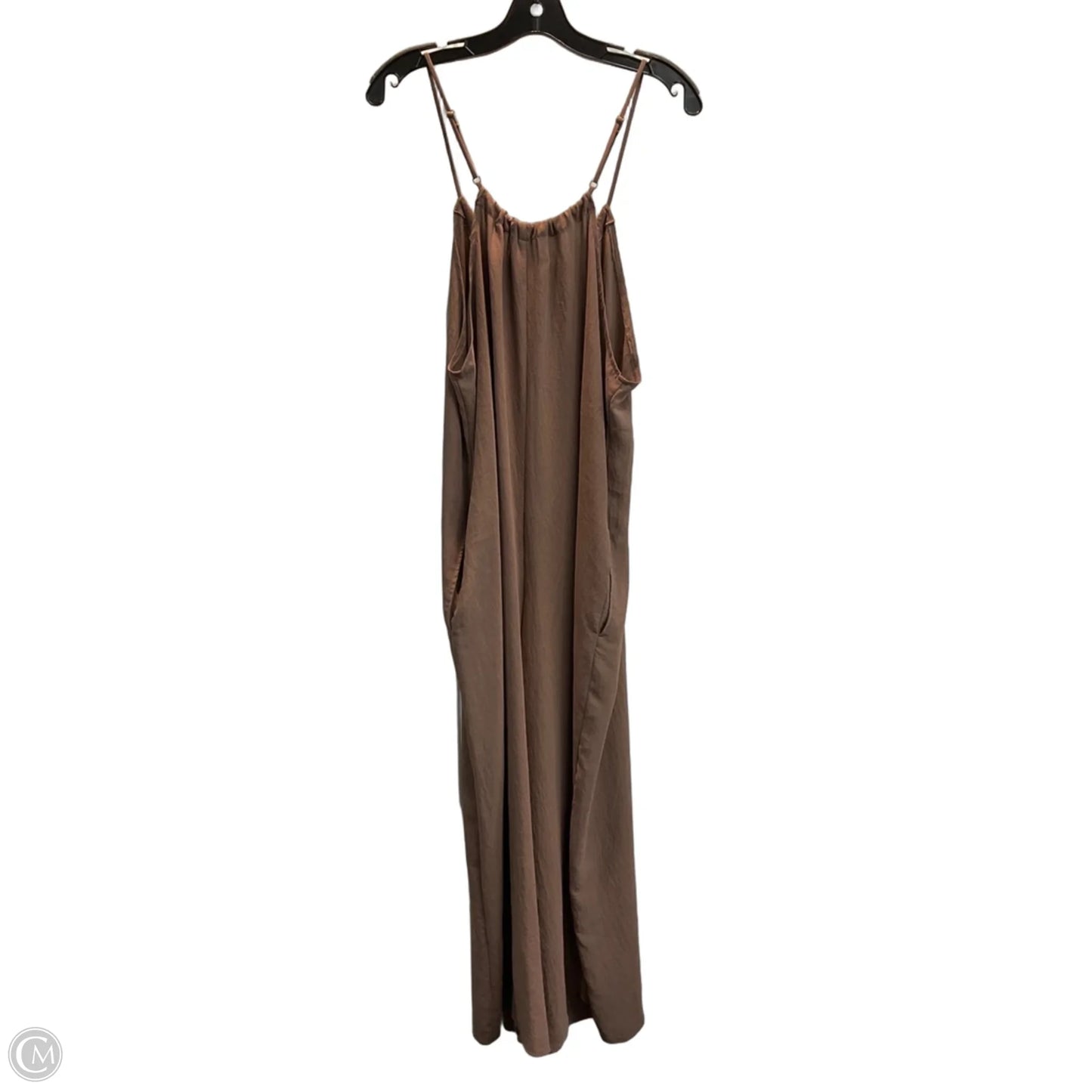 Jumpsuit By Pink Lily In Taupe, Size: 2x