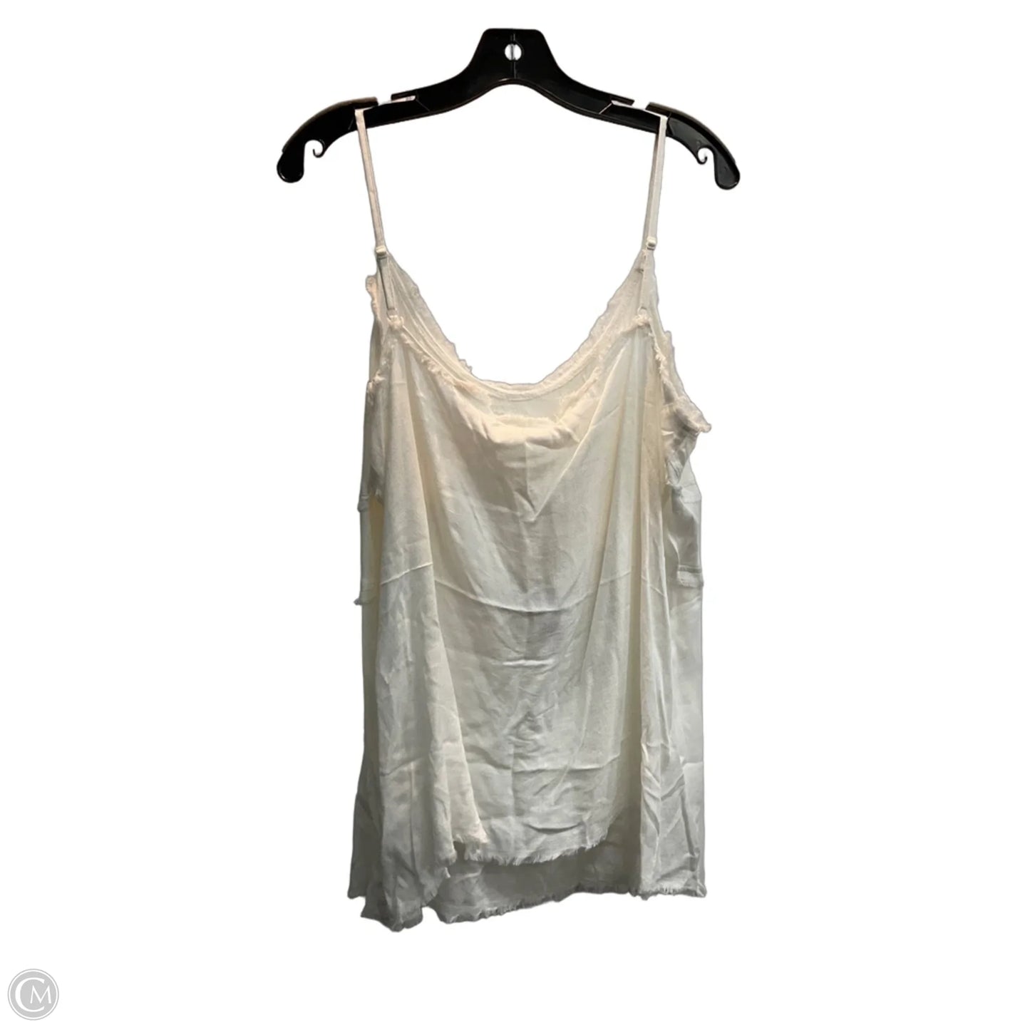 Tank Top By Bibi In Cream, Size: 1x