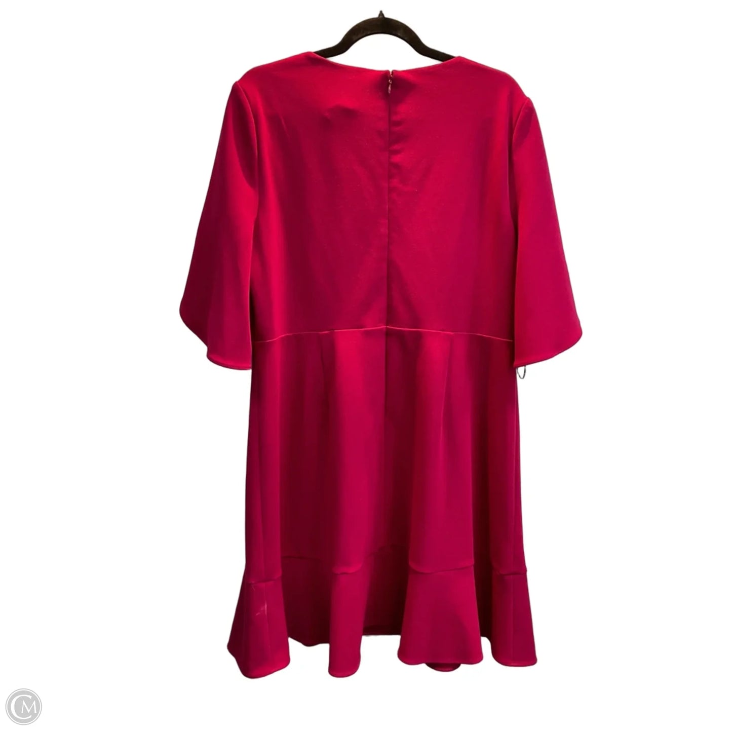 Dress Casual Midi By Dkny In Pink, Size: 16