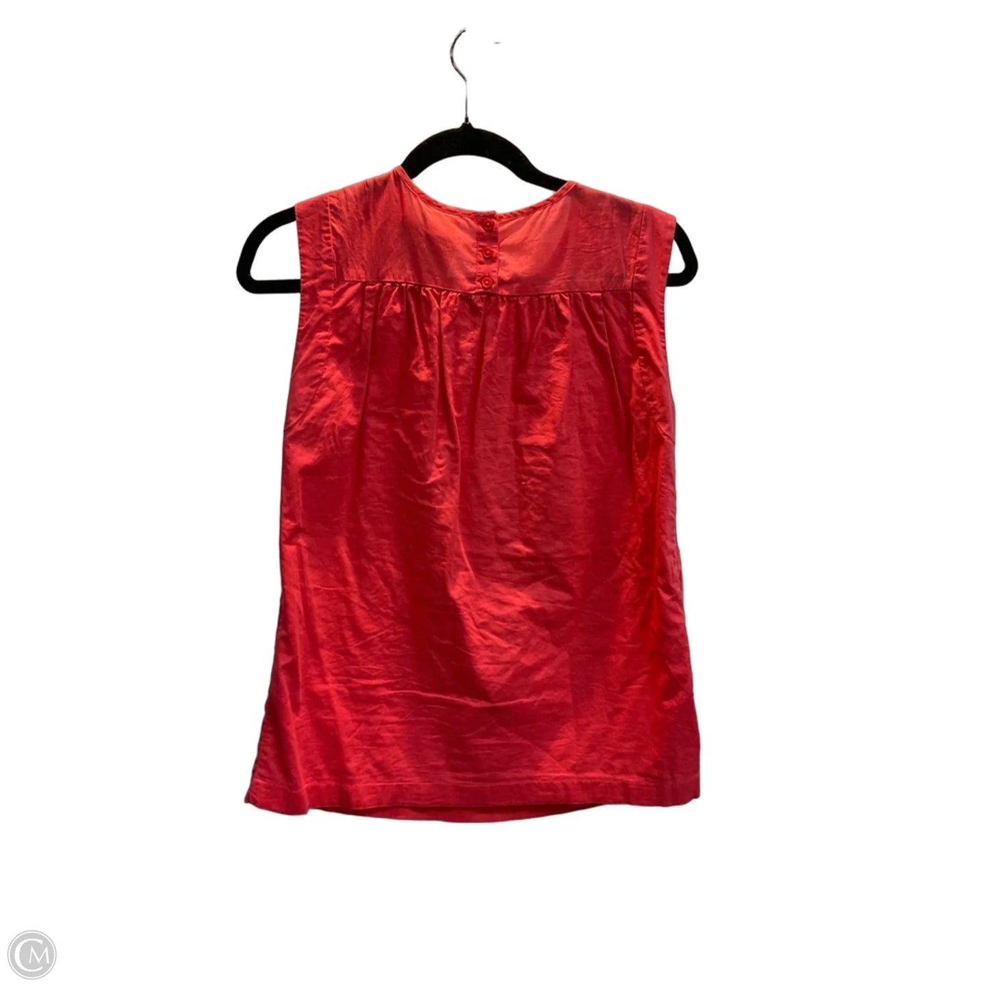 Top Sleeveless By J. Crew In Red, Size: 0