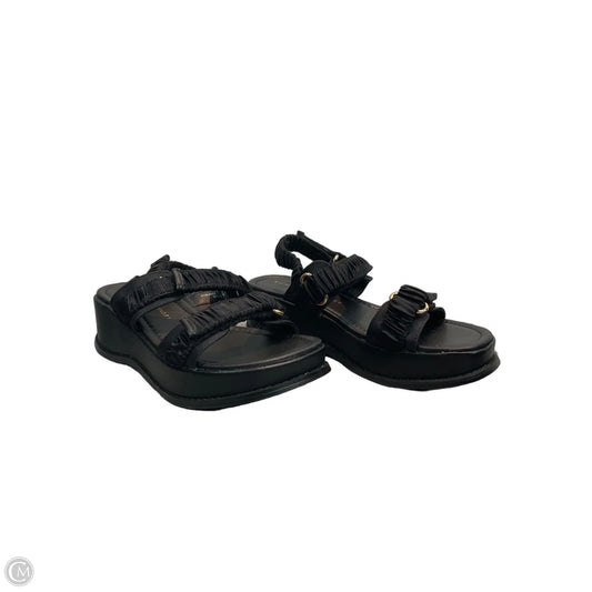 Sandals Heels Block By Chinese Laundry In Black, Size: 7.5