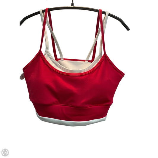 Athletic Bra By Xersion In Red, Size: M