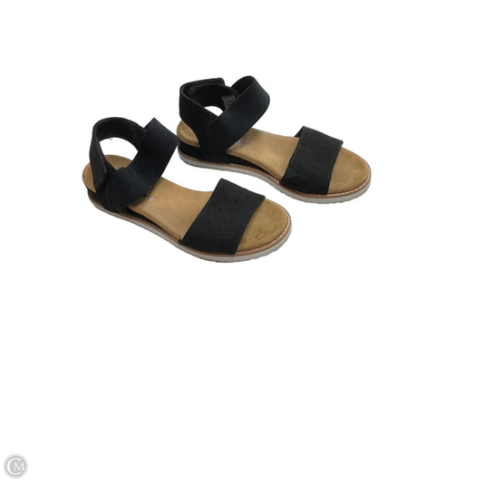 Sandals Flats By Skechers In Black, Size: 6.5
