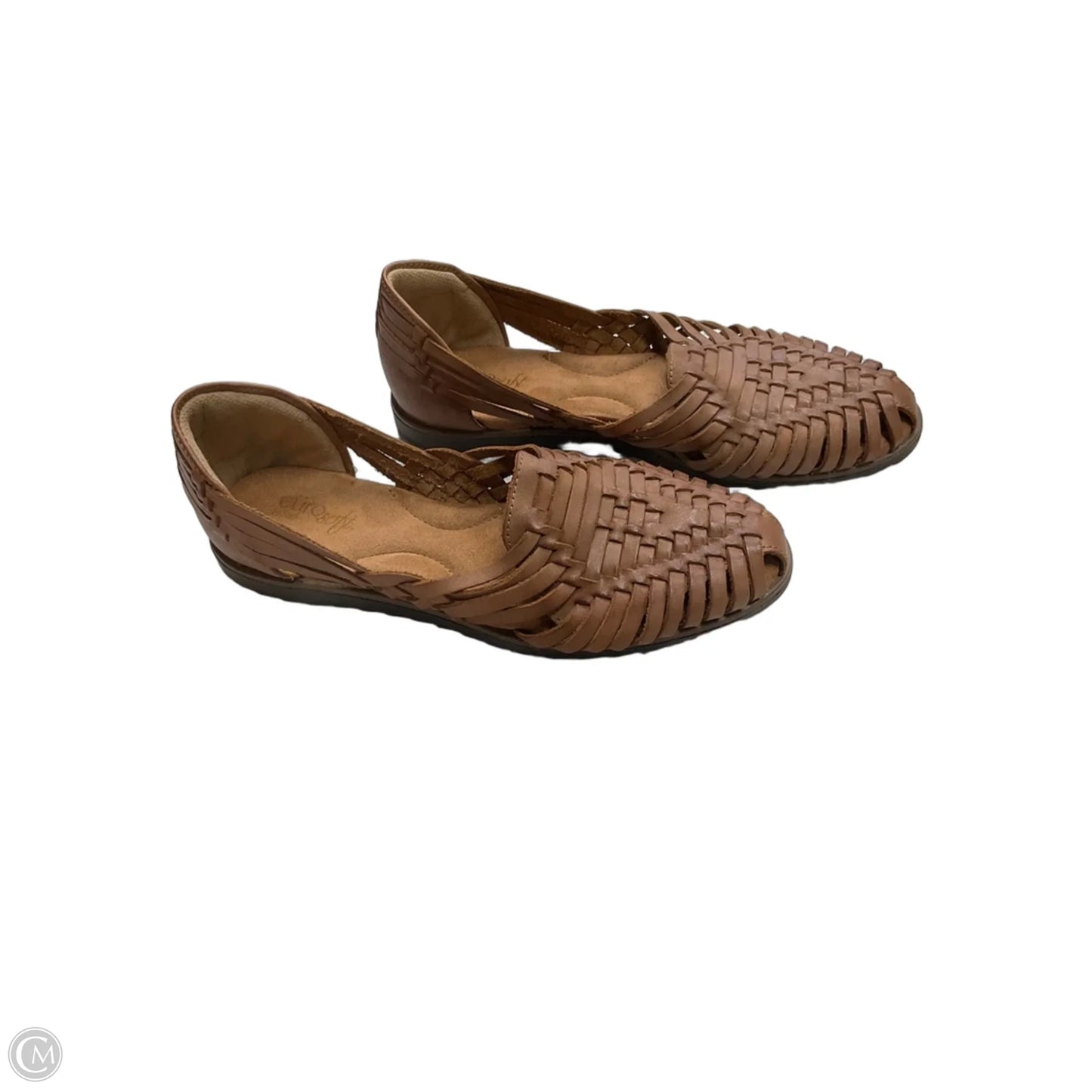 Shoes Flats By Sofft In Tan, Size: 6.5