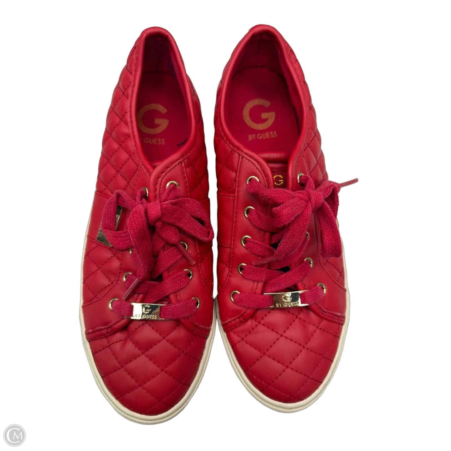 Shoes Athletic By Guess In Red, Size: 8.5
