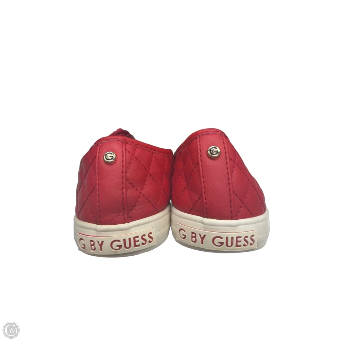 Shoes Athletic By Guess In Red, Size: 8.5