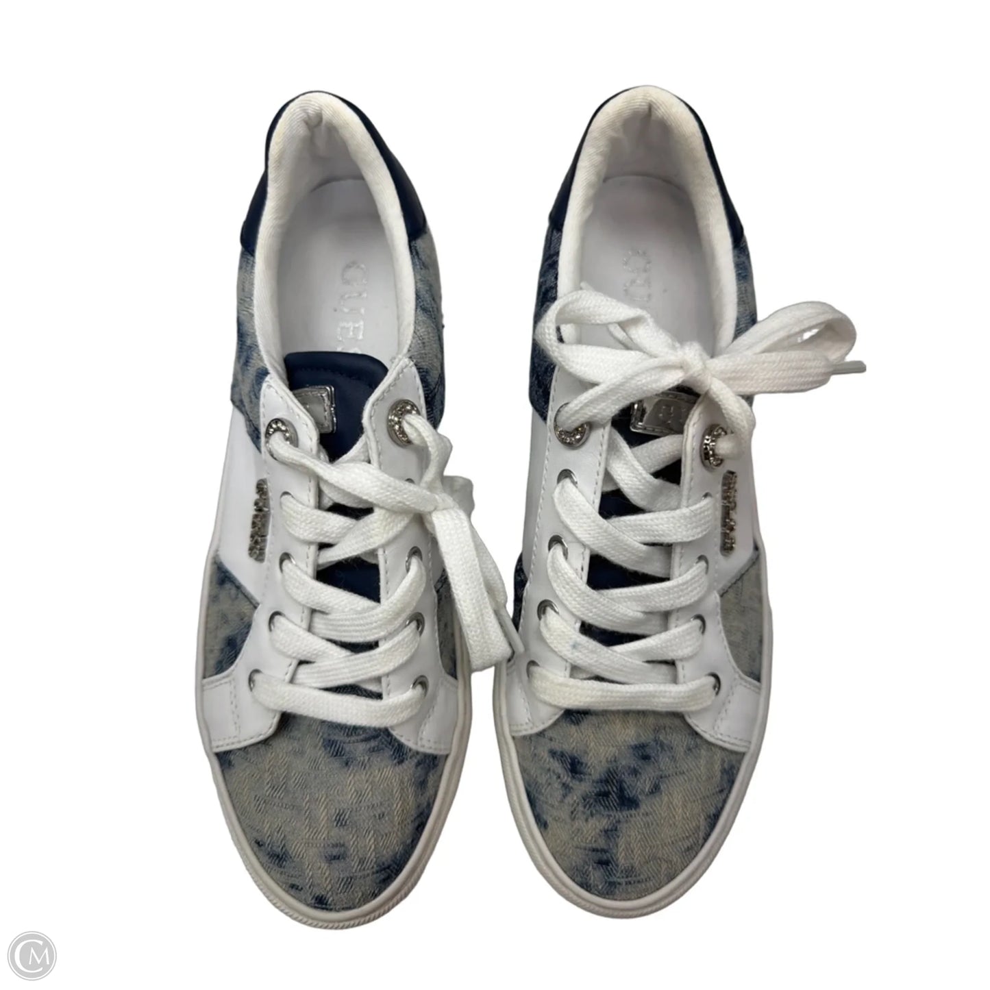 Shoes Athletic By Guess In Blue, Size: 8.5