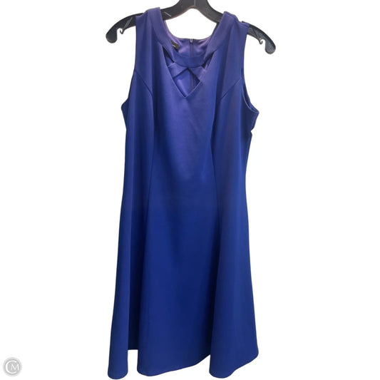 Dress Casual Midi By Alyx In Blue, Size: 10p