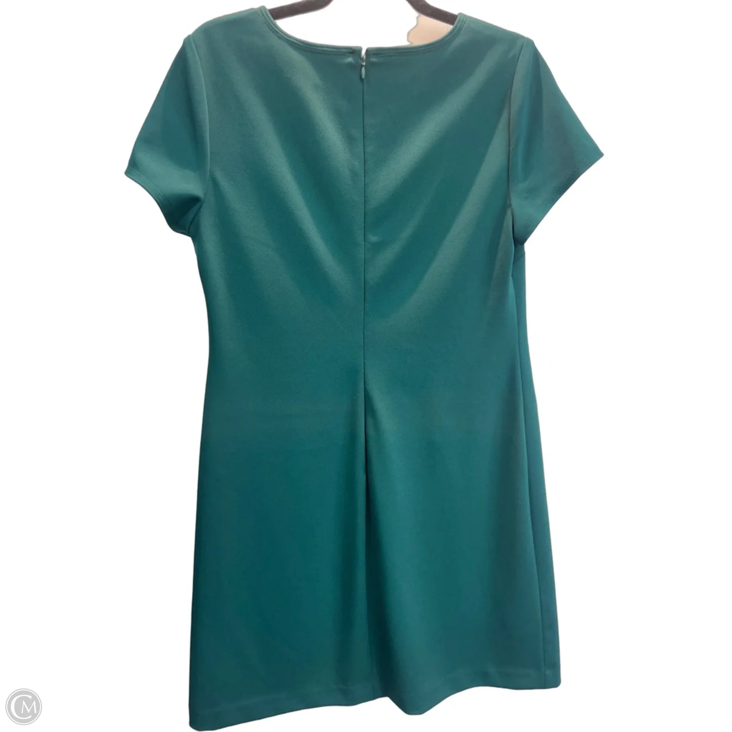 Dress Casual Midi By Tommy Hilfiger In Green, Size: 8