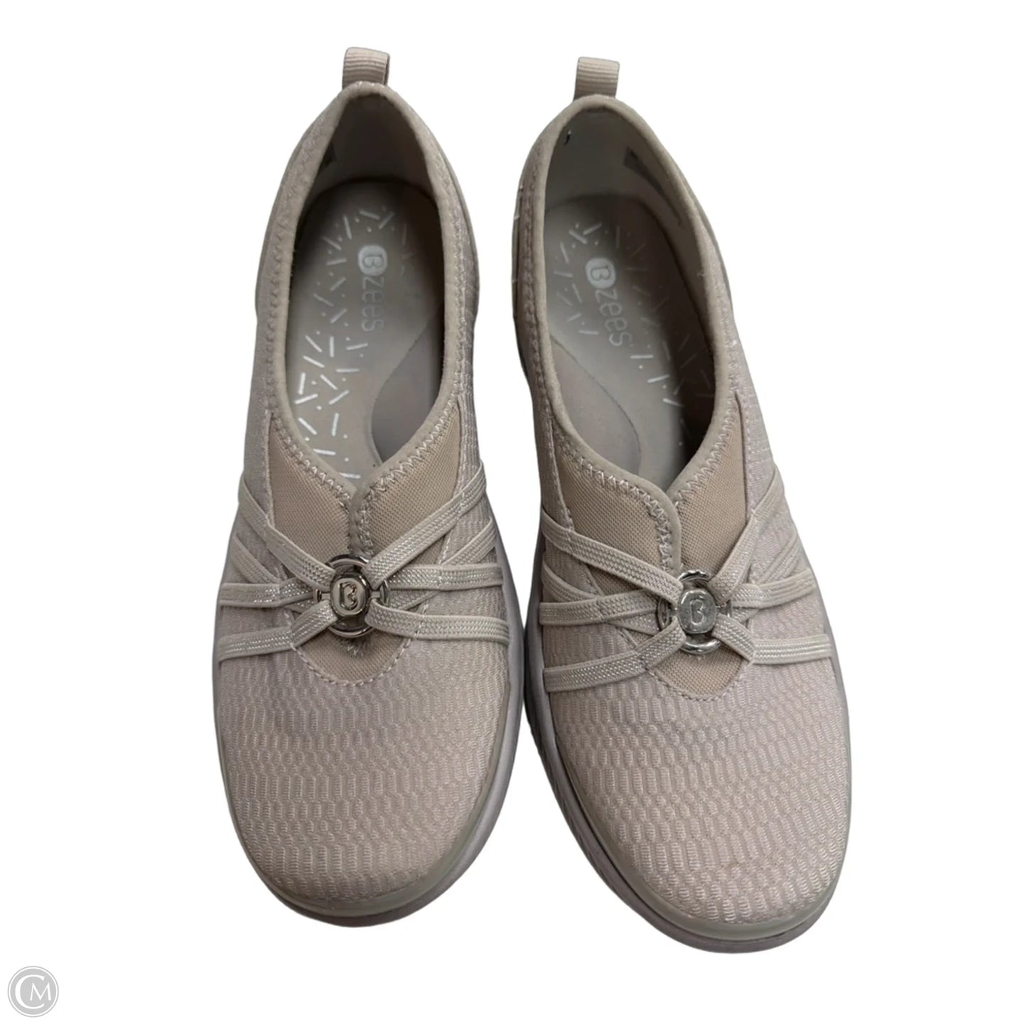 Shoes Athletic By Bzees In Grey, Size: 9