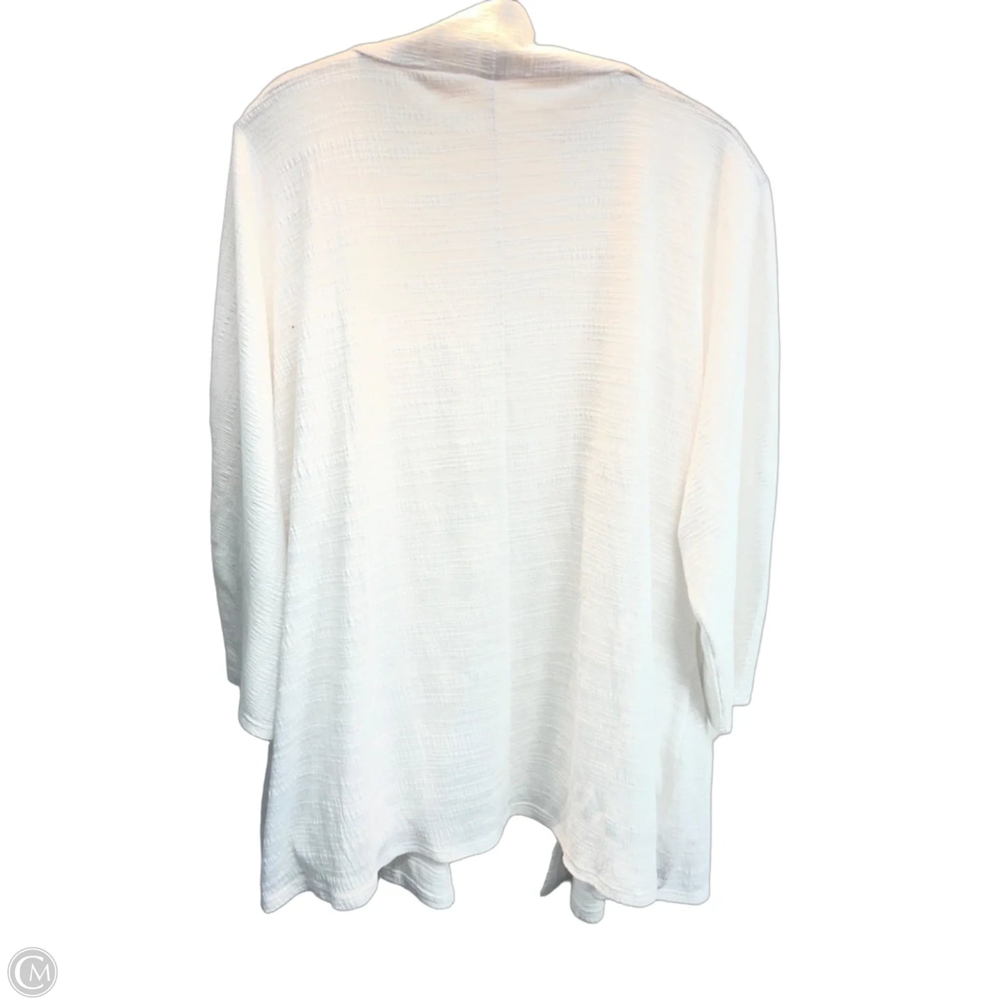 Cardigan By Belldini In White, Size: Xl